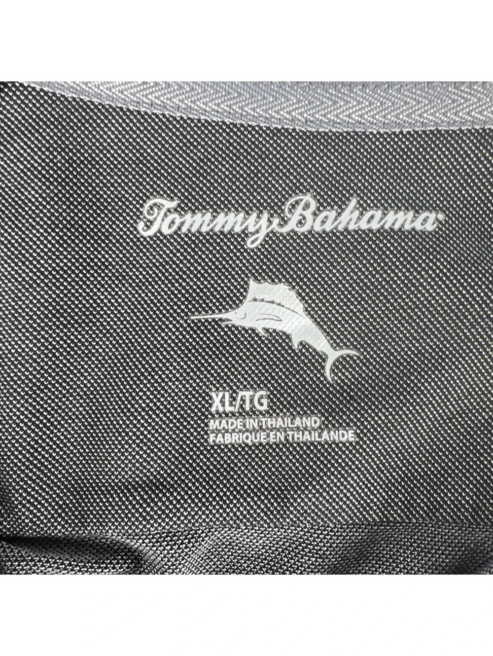 Tommy Bahama 1/4 Zip Pullover Long Sleeve Gray-Men’s XL